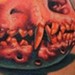 Tattoos - dog skull  - 49073